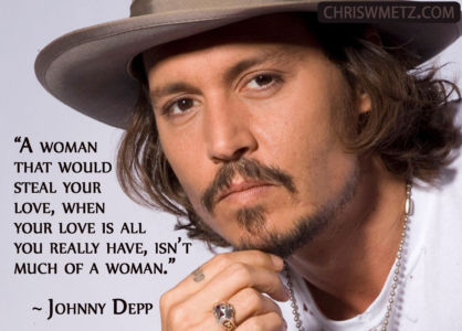 Love Quote 14 Johnny Depp chriswmetz.com