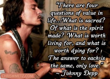 Love Quote 7 Johnny Depp chriswmetz.com