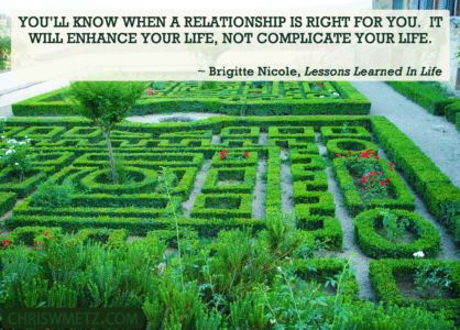 Relationship Quote 4 Brigitte Nicole chriswmetz.com